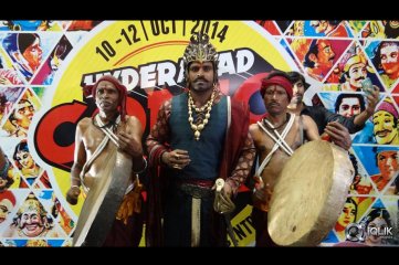 Baahubali at Hyderabad Comic Con Event